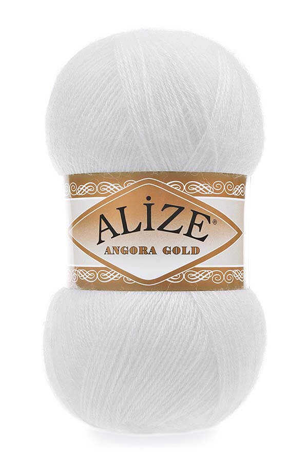 Alize Angora Gold 55 - White