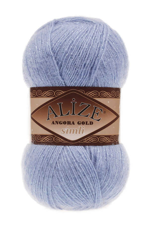 Alize Angora Gold Simli 40 - Blue