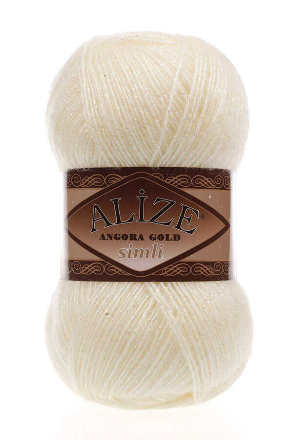 Alize Angora Gold Simli 67 - Candle Light