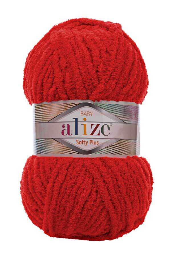 Alize Softy Plus 56 - Red