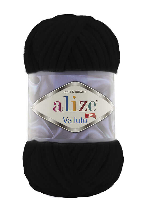 Alize Velluto 60 - Black
