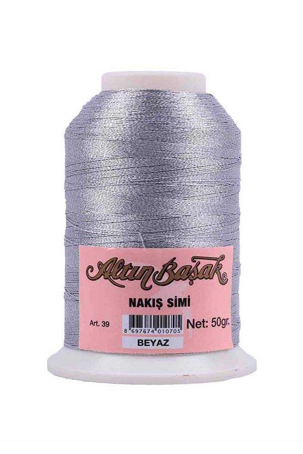 Gold Spike 50 Gr Embroidery Sim Silver