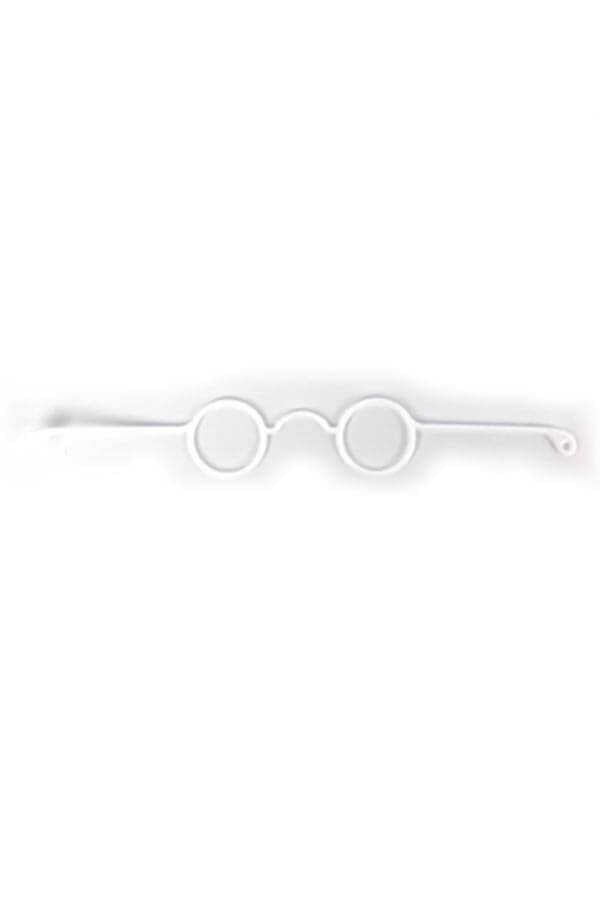 Amigurumi Glasses White 17Cm