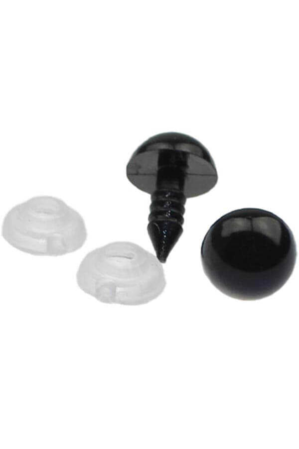 Amigurumi Screw Eye Black 10Mm