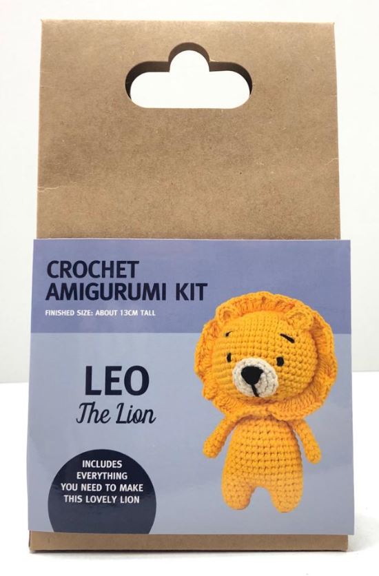 Amigurumi Kit, KH-Leo The Lion Amigurumi Toy MAK07
