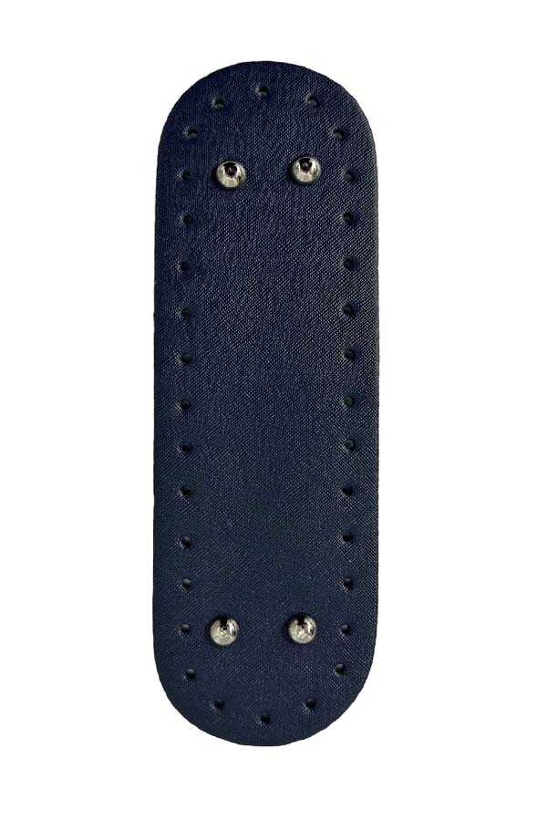 Bag Bottom Leather 309 Navy Blue 7.5X22