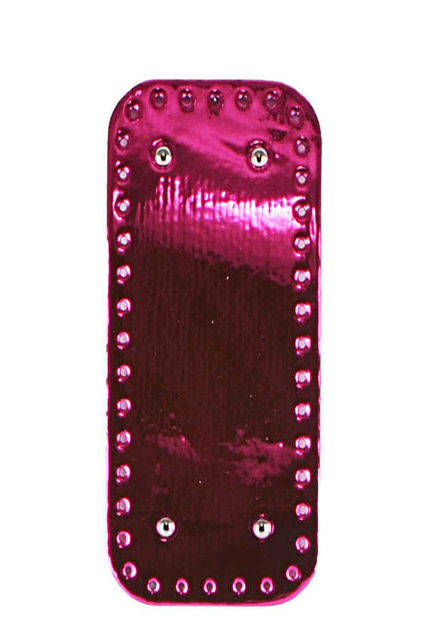 Bag Base Shiny Patent Leather 12X33 Fuchsia