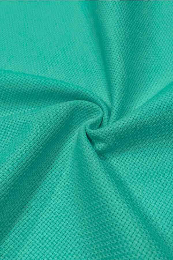 Etamine Fabric 125 X 75 Cm Cyan 18