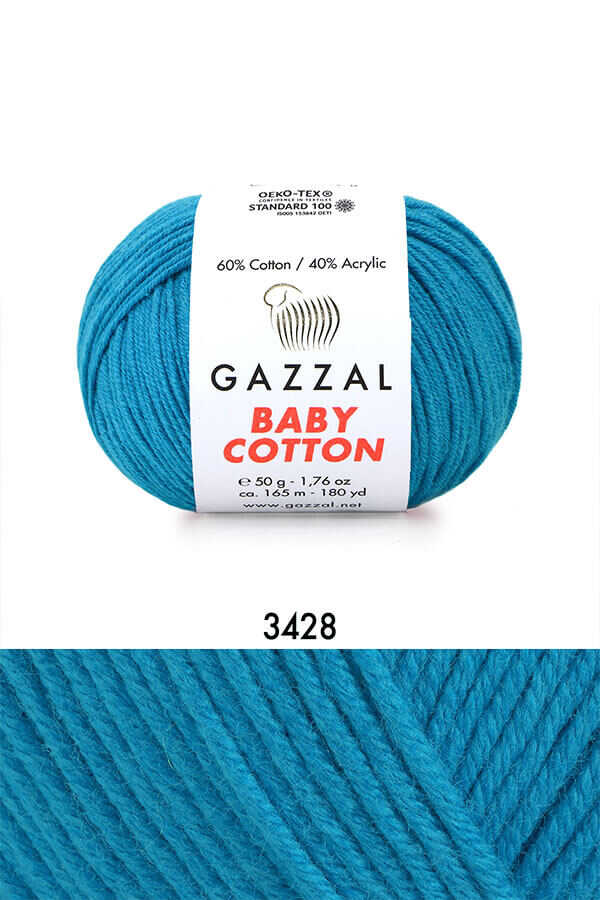 Gazzal Baby Cotton 3428 - Blue