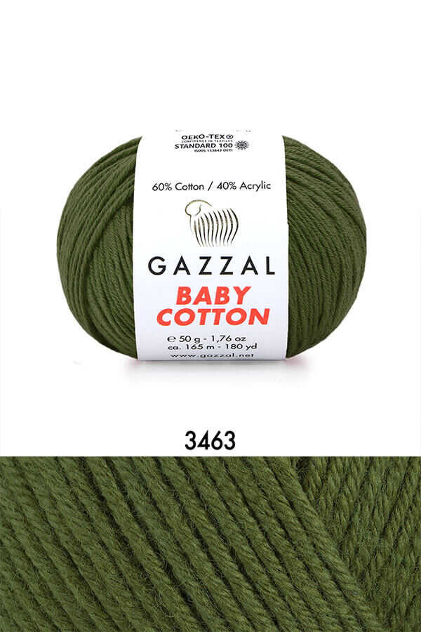 Gazzal Baby Cotton 3463 - Khaki
