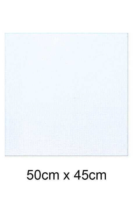 Felt 3 Mm 50X45 Cm White