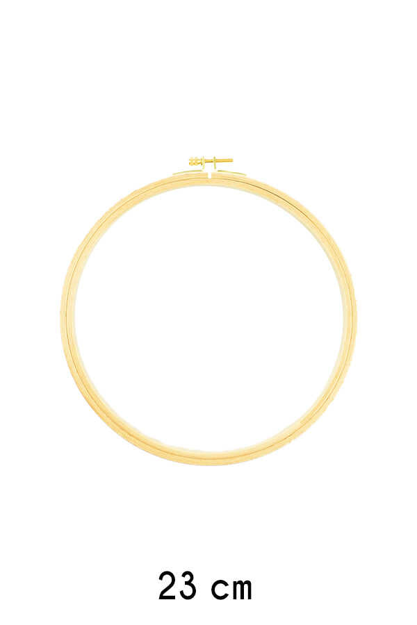 Embroidery Hoop with Screw Round Wooden 13 Mm No: 5