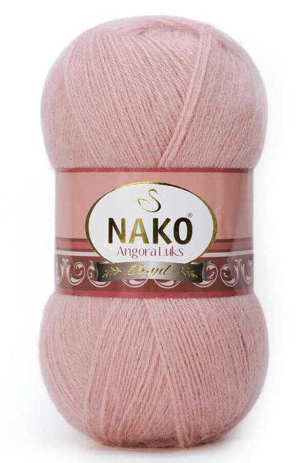 Nako Angora Luks 10275 - Pink Powder