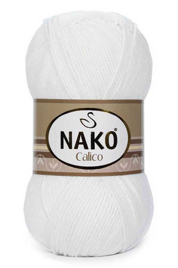Nako Calico 208 - White