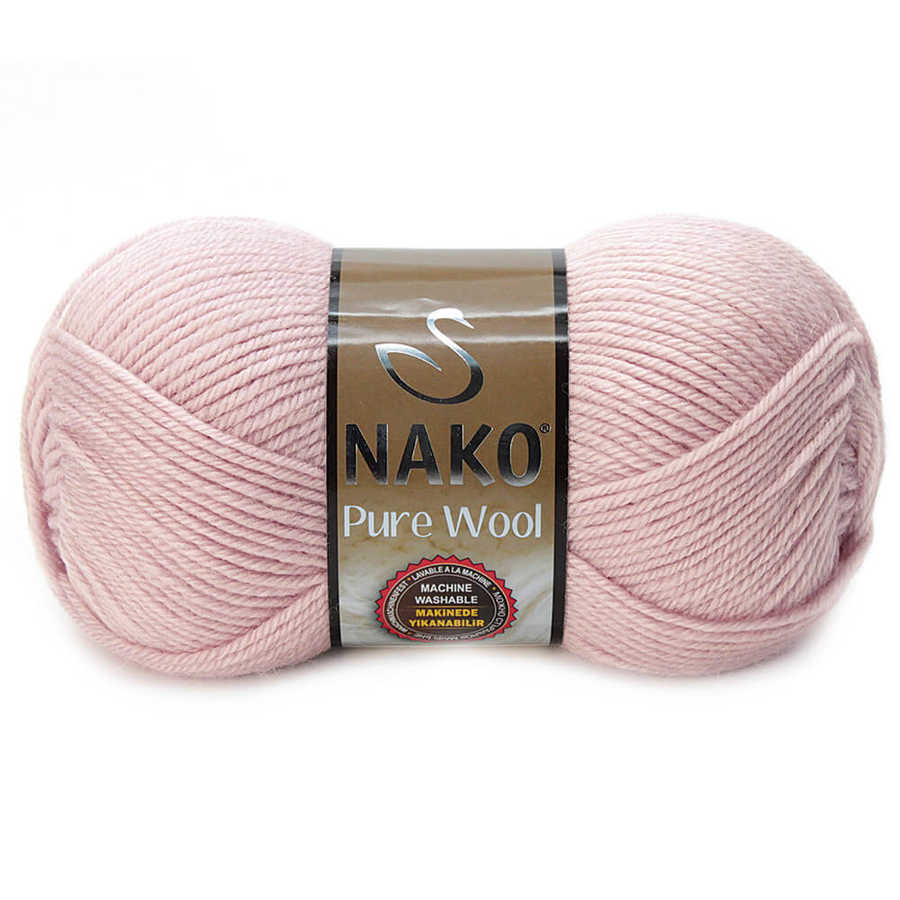 Nako Pure Wool 318 - Rose Goncasi