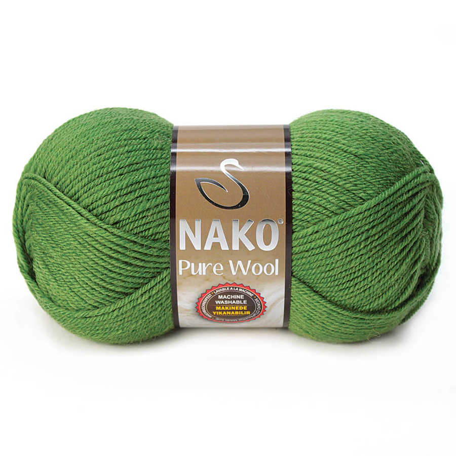 Nako Pure Wool 5300 - Green
