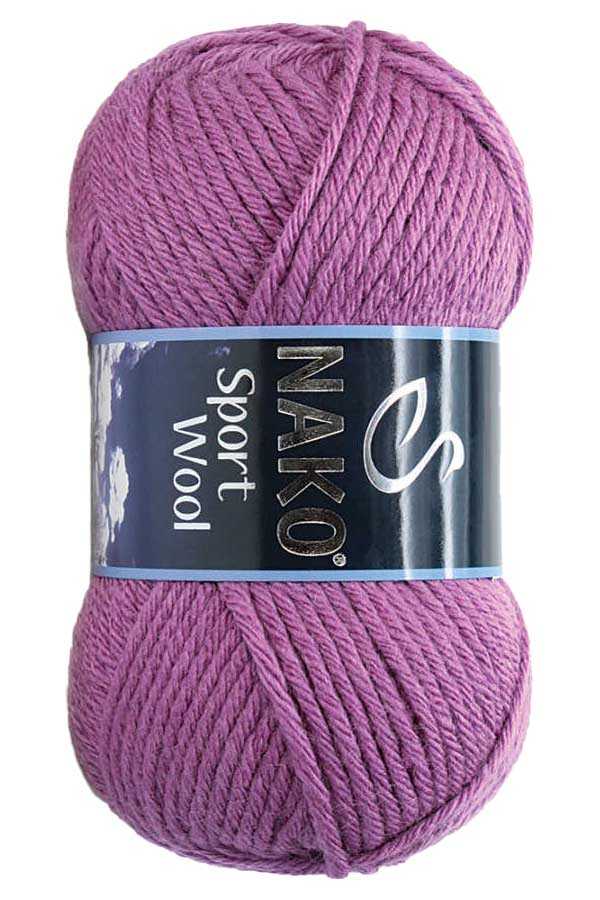 Nako Sport Wool 1048 : - Orchid