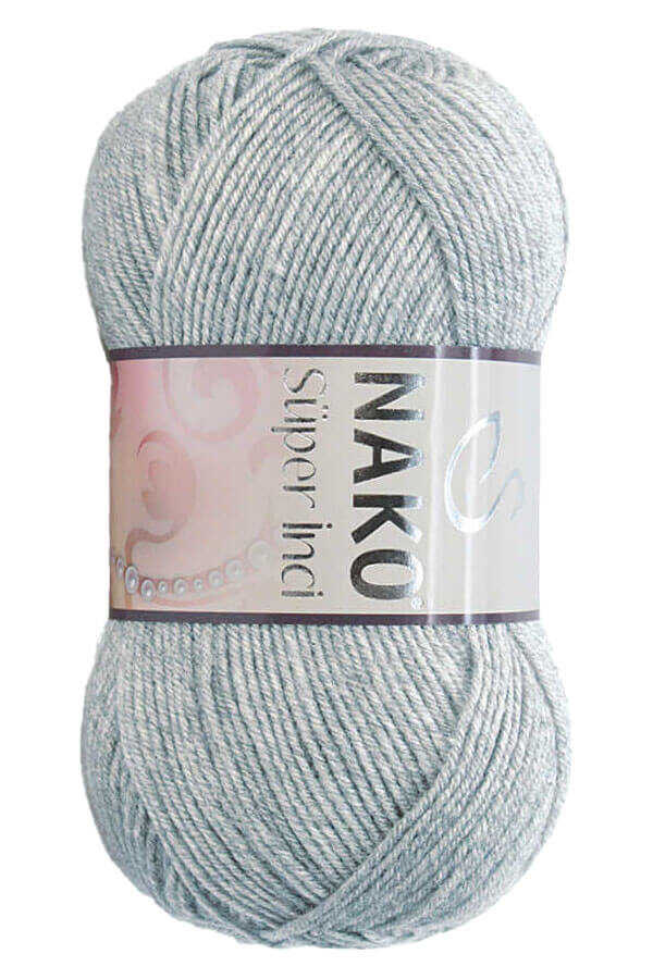 Nako Super Inci 195 Acik - Gray Melange
