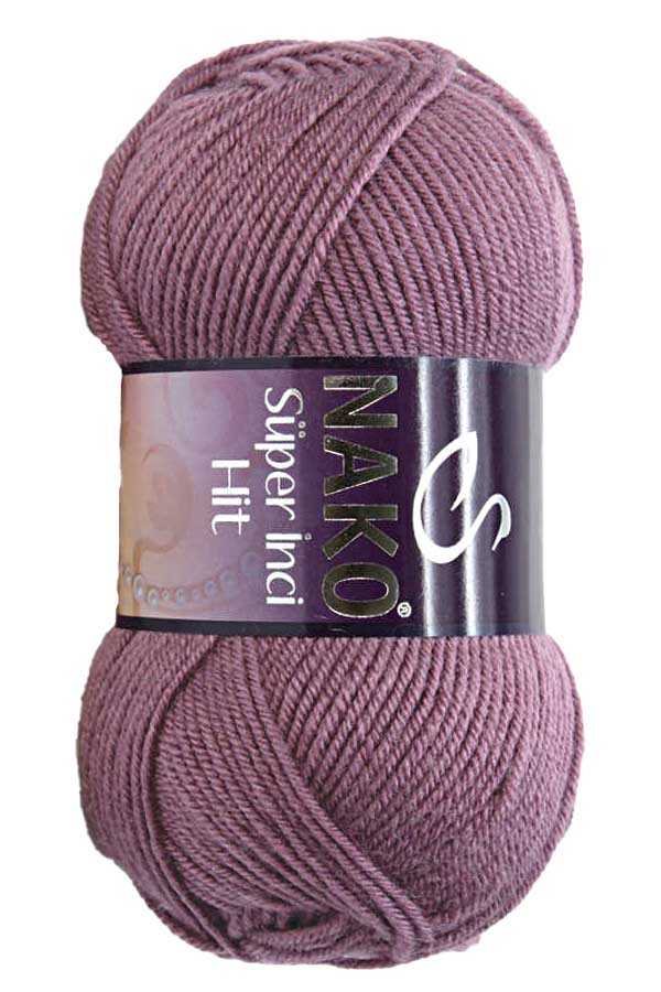 Nako Super Inci Hit 569 - Dark Dry Rose