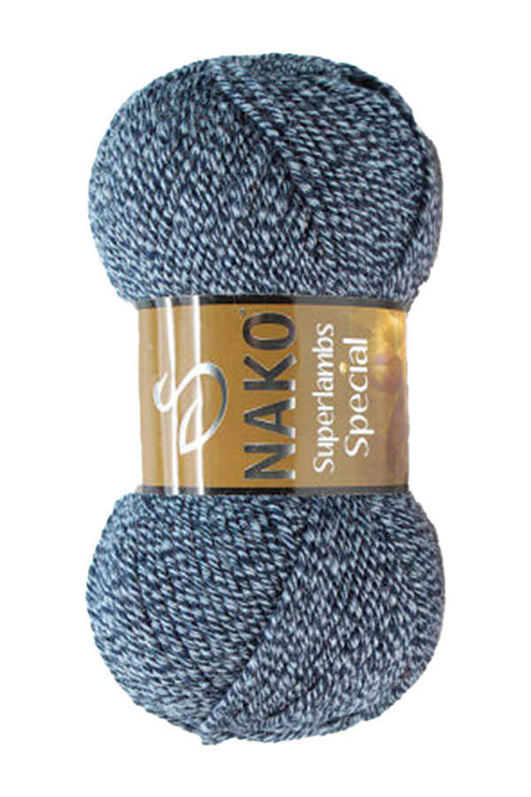 Nako Superlambs Special 21284 - Blue Navy Muline
