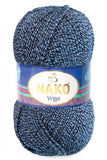 Nako Vega 21296 - Navy Blue Muline