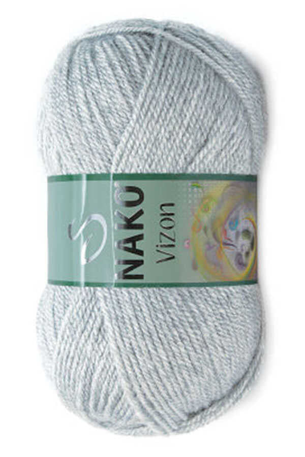 Nako Vizon 195 Acik - Gray Melange