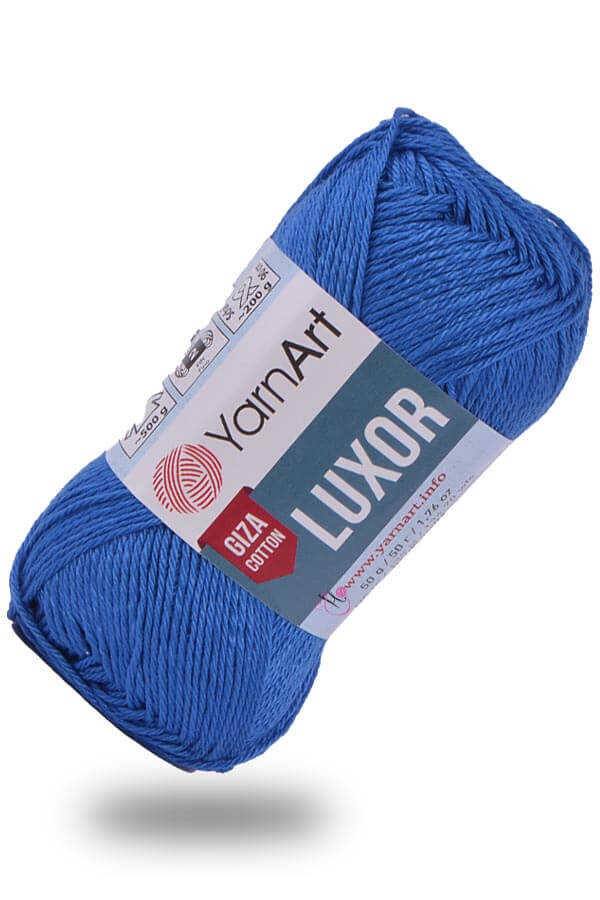 Yarnart Luxor Giza Cotton - 1214 Saks Blue