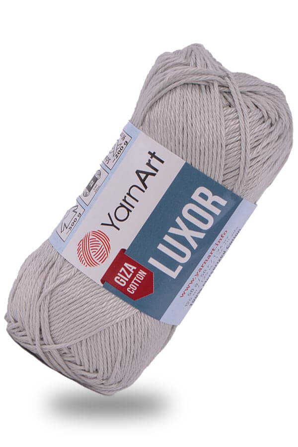 Yarnart Luxor Giza Cotton - 1218 Gray