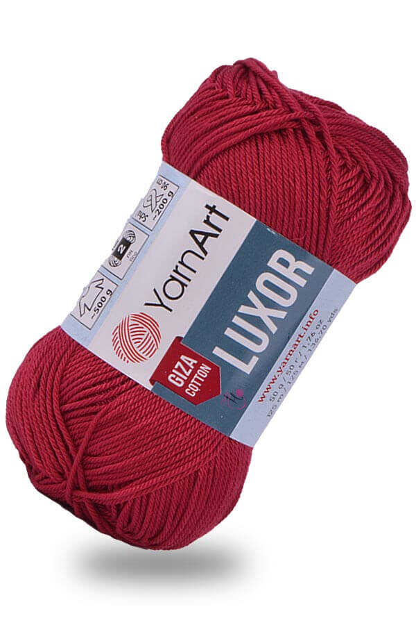 Yarnart Luxor Giza Cotton - 1221 Cherry