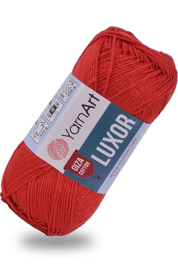 Yarnart Luxor Giza Cotton - 1222 Red