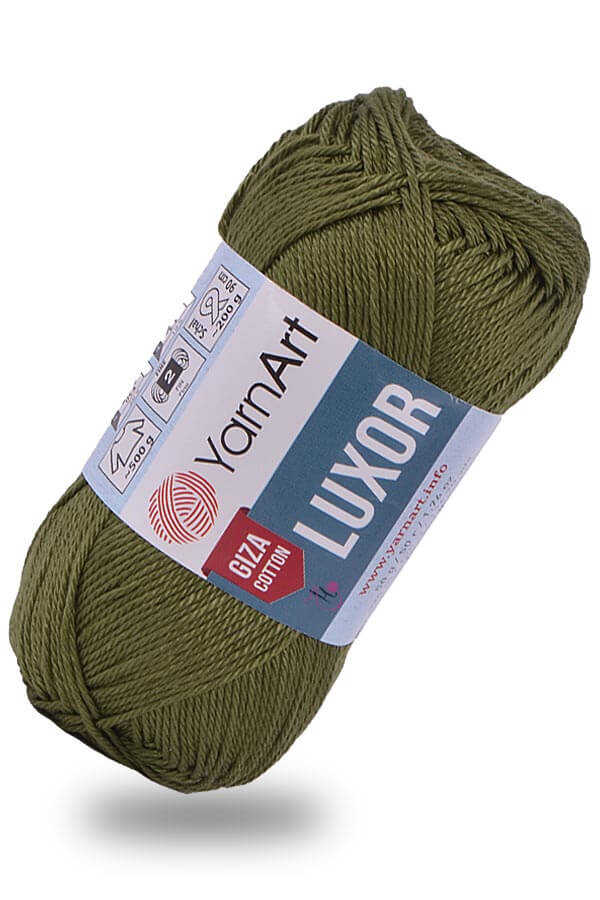 Yarnart Luxor Giza Cotton - 1239 Khaki