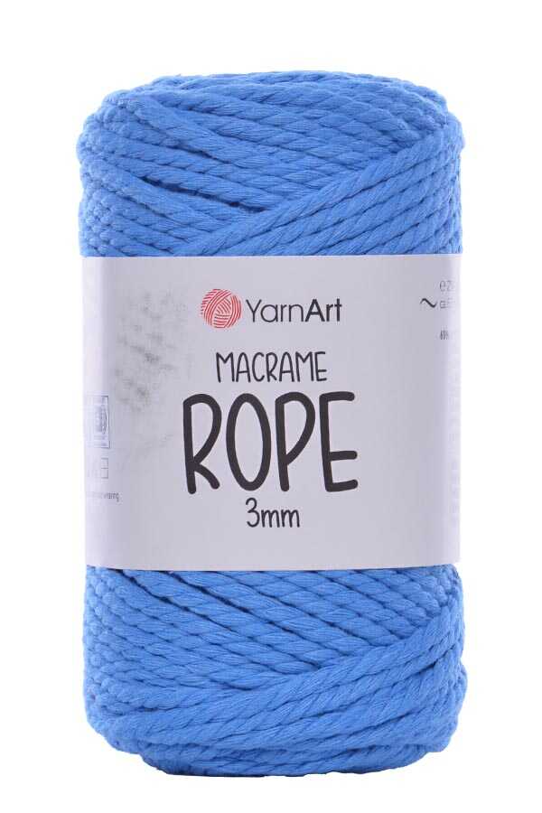 Yarnart Macrame Rope - 3MM 786 Denim