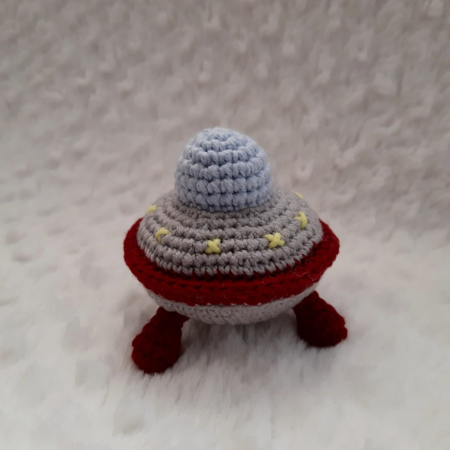 🚀 DIY Amigurumi UFO! Craft Your Own Galactic Pal 👽 - Step-by-Step Guide