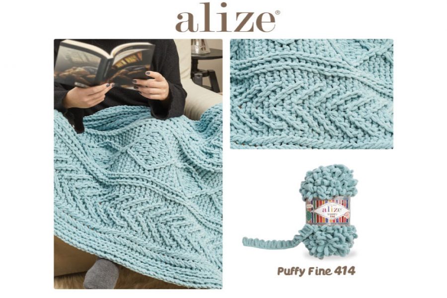 Alize Puffy Fine 340 - Soft Powder