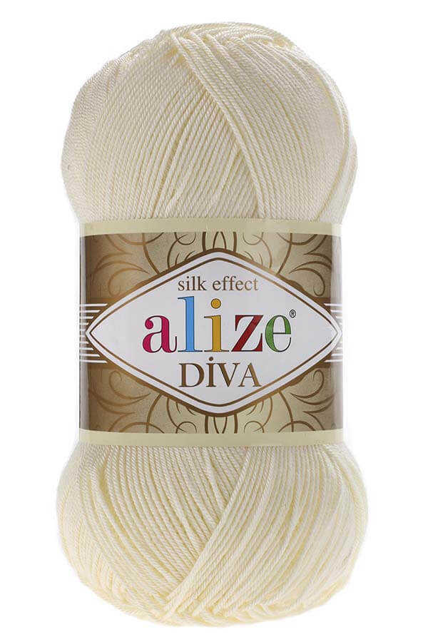 Alize Diva 01 - Cream