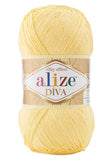 Alize Diva 187 - Yellow