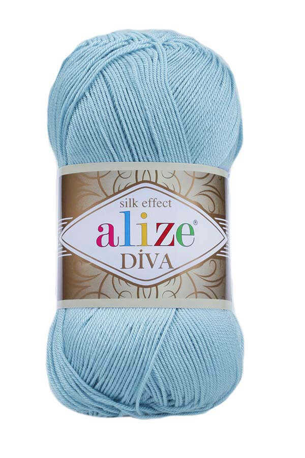 Alize Diva 346 - Sky Blue