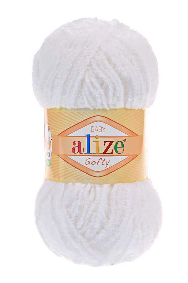 Alize Softy 55 - White