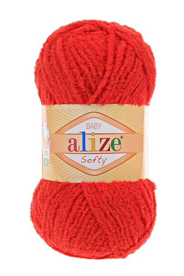 Alize Softy 56 - Red