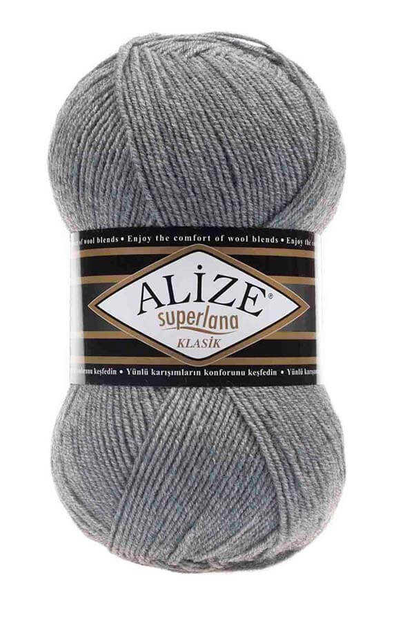 Alize Superlana Klasik 21 - Gray Melange