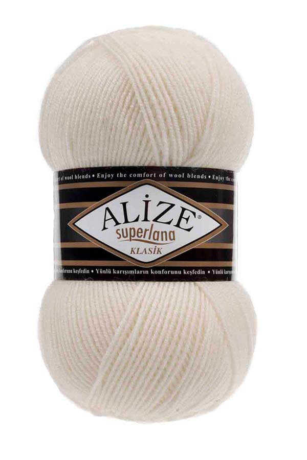 Alize Superlana Klasik 62 - Light Cream