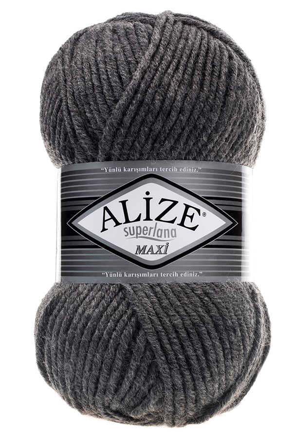 Alize Superlana Maxi 182 Orta - Gray Melange