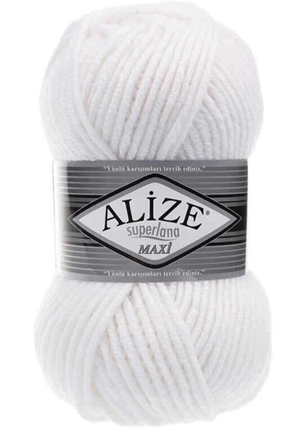 Alize Superlana Maxi 55 - White