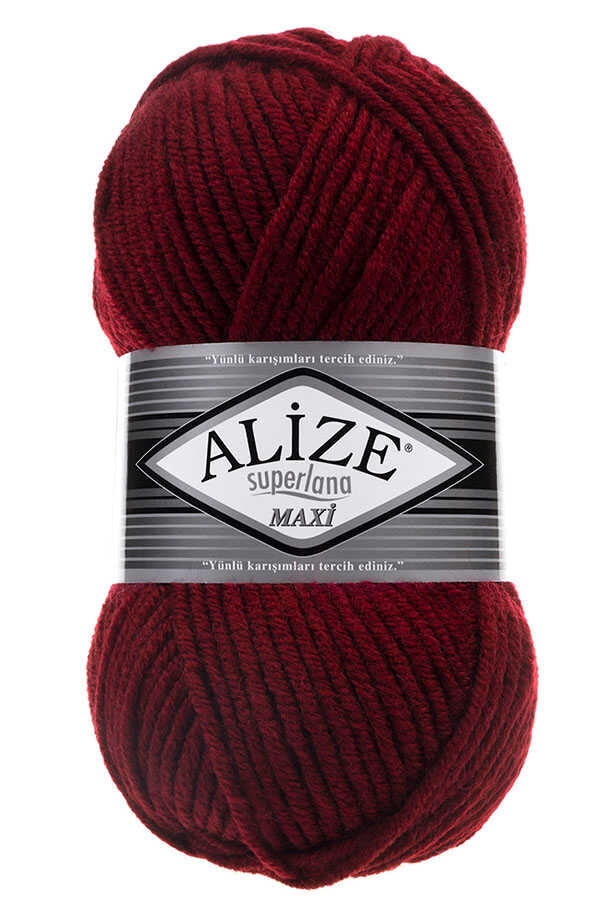 Alize Superlana Maxi 57 - Burgundy