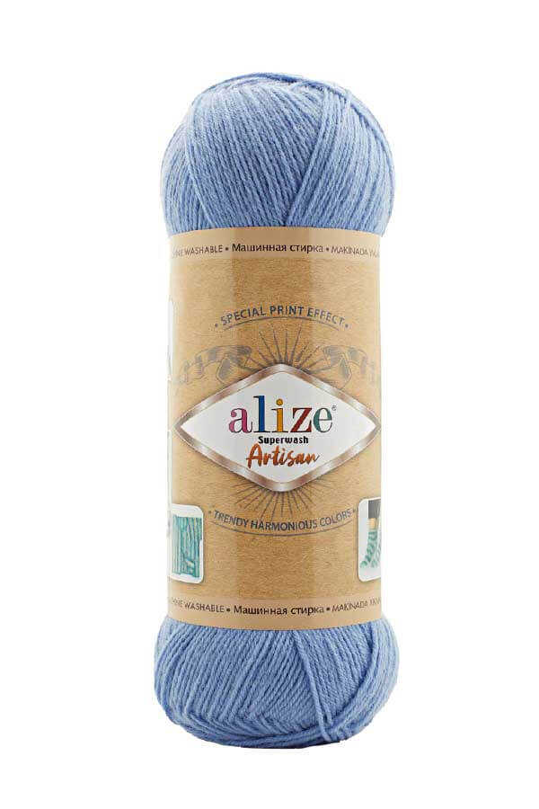 Alize Superwash Artisan 432 - Blue