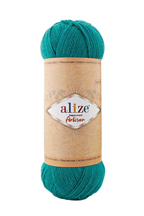 Alize Superwash Artisan 507 - Oil Green