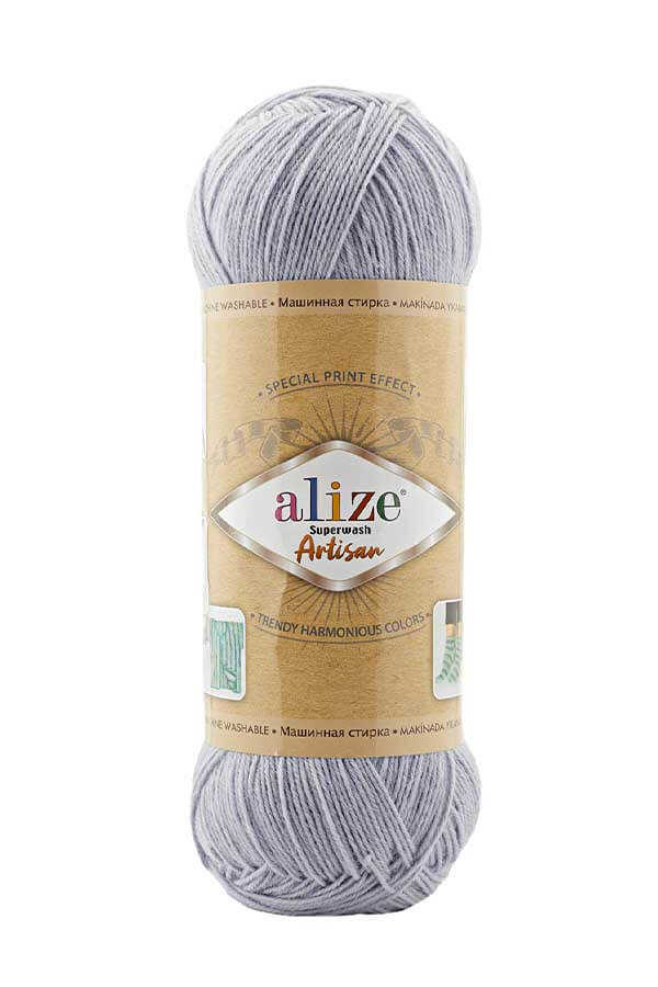 Alize Superwash Artisan 51 - Grey