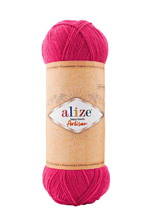 Alize Superwash Artisan 798 - Fuchsia