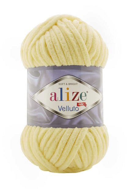 Alize Velluto 13 - Light Yellow