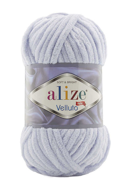 Alize Velluto 416 - Grey